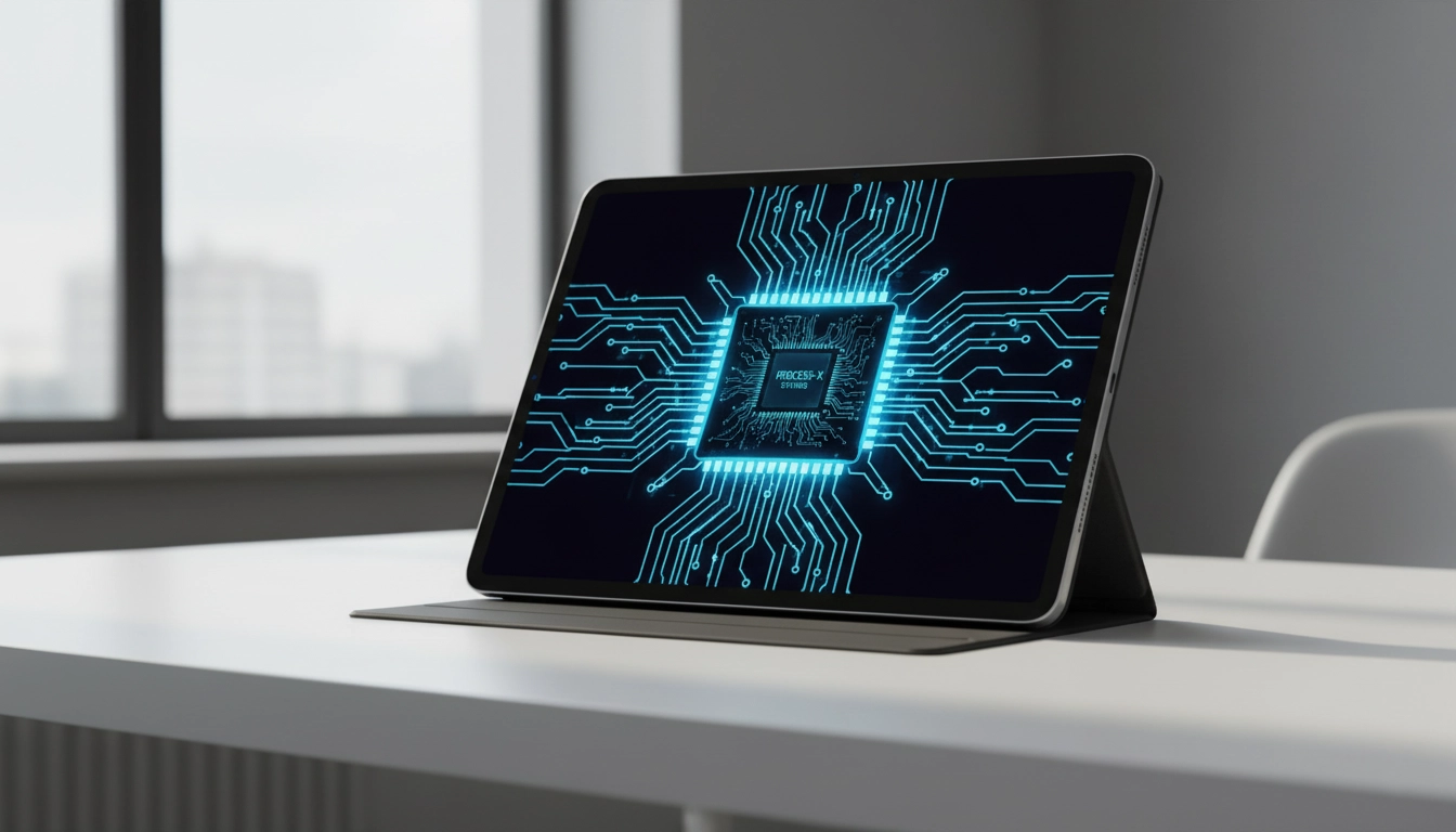 An image symbolizing the transistors at the core of technology